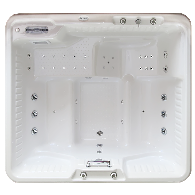 Гидромассажный спа-бассейн Радомир Цезарь (чаша белая, комплектация Platinum) (рис.2)