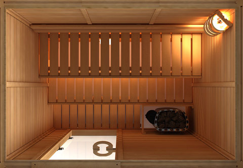 САУНА В СБОРЕ SAWO 1420LS-CS (1,4М Х 2,0М, ЕЛЬ, БЕЗ ОБОРУДОВАНИЯ И АКСЕССУАРОВ, ДИЗАЙН CLASSIC, ЛЕВАЯ) (рис.1)