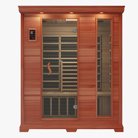 Инфракрасная сауна InfraSun Trio Essence Cedar (рис.2)