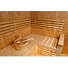Финская сауна Harvia Variant с обшивкой из ели S1212 (рис.1)
